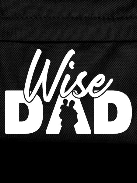 Wise Dad Silhouette Vaterschaft Elternschaft