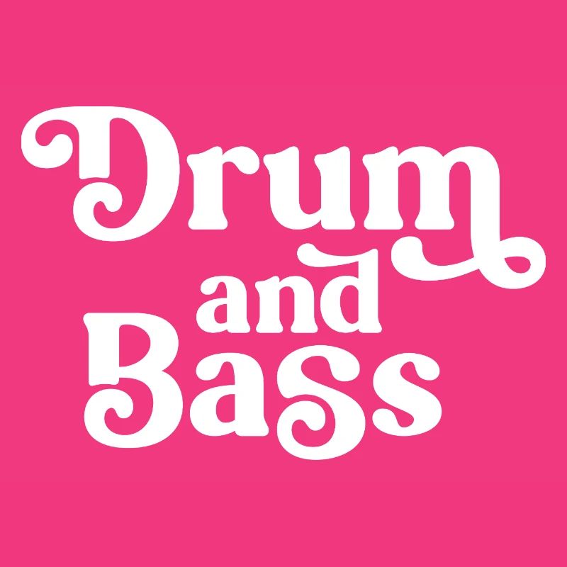 Drum and Bass Retro Glyphs