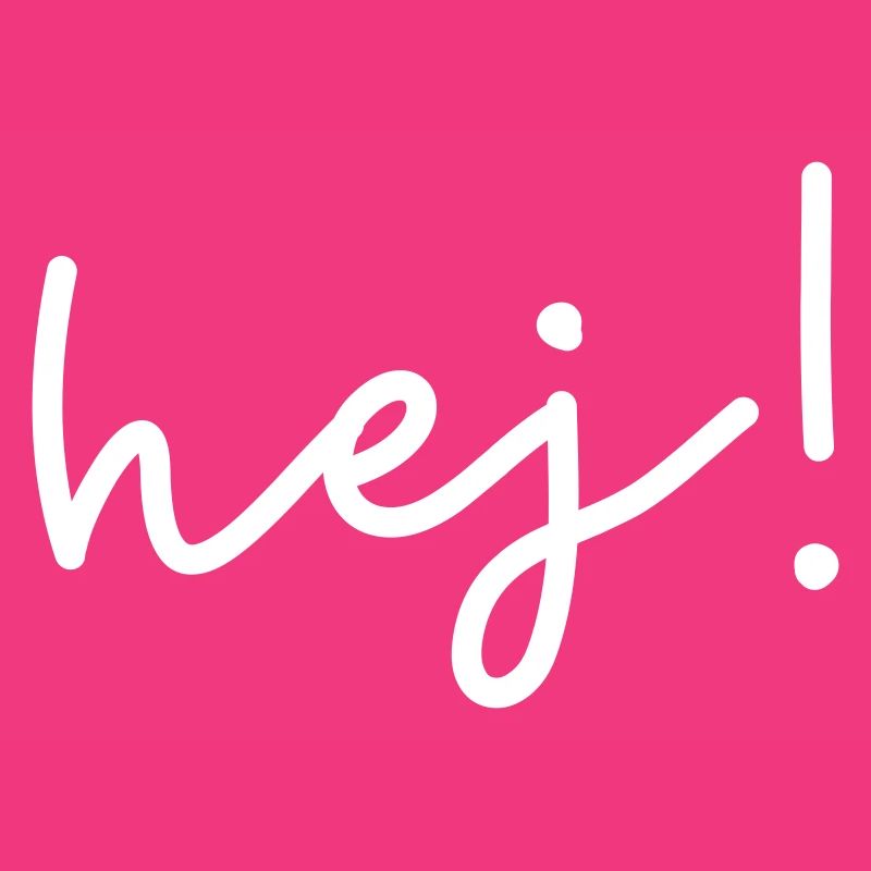 Hej – Scandinavian word design