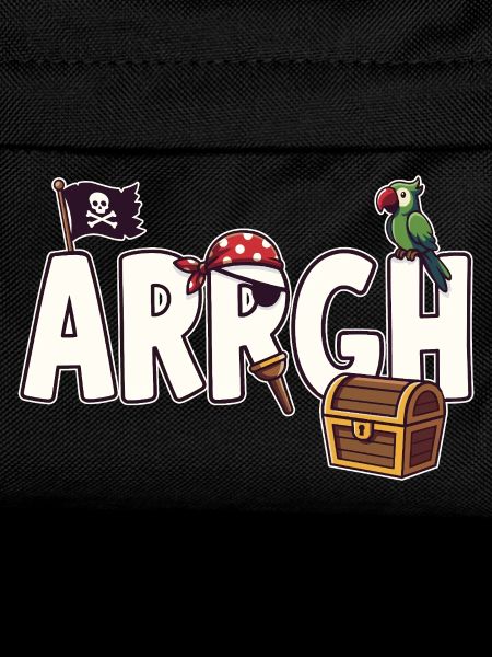 Arrgh Pirate Buccaneer Jolly Roger