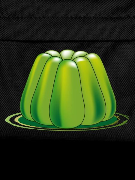 green jelly dessert
