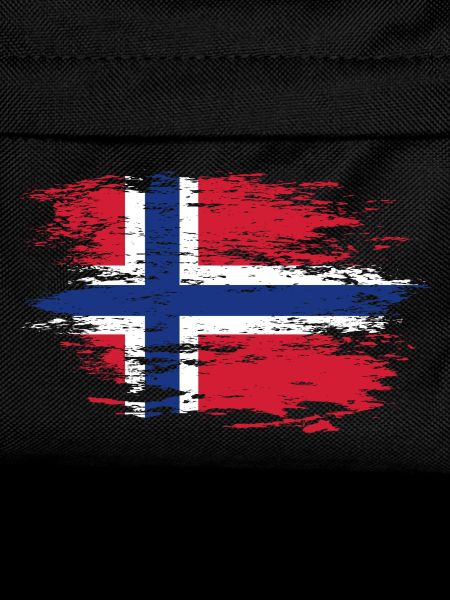 Norway flag used