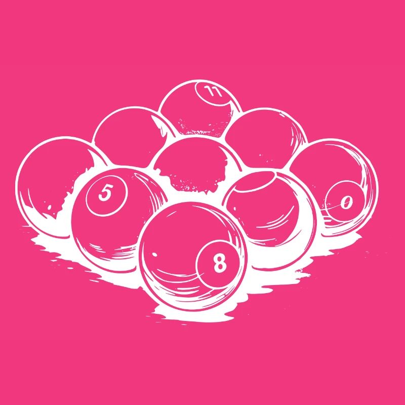 Dessin de boules de billard
