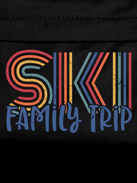 Colourful Family Ski Trip Design