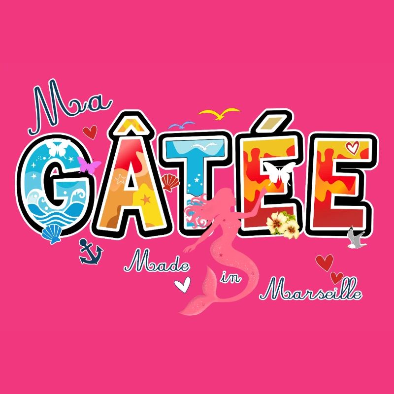 Ma Gatée, Expression marseillaise, valentines gift