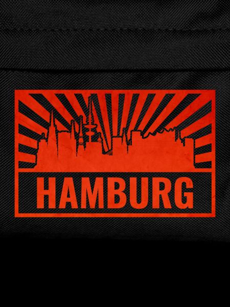 Hamburg Skyline Screen Print