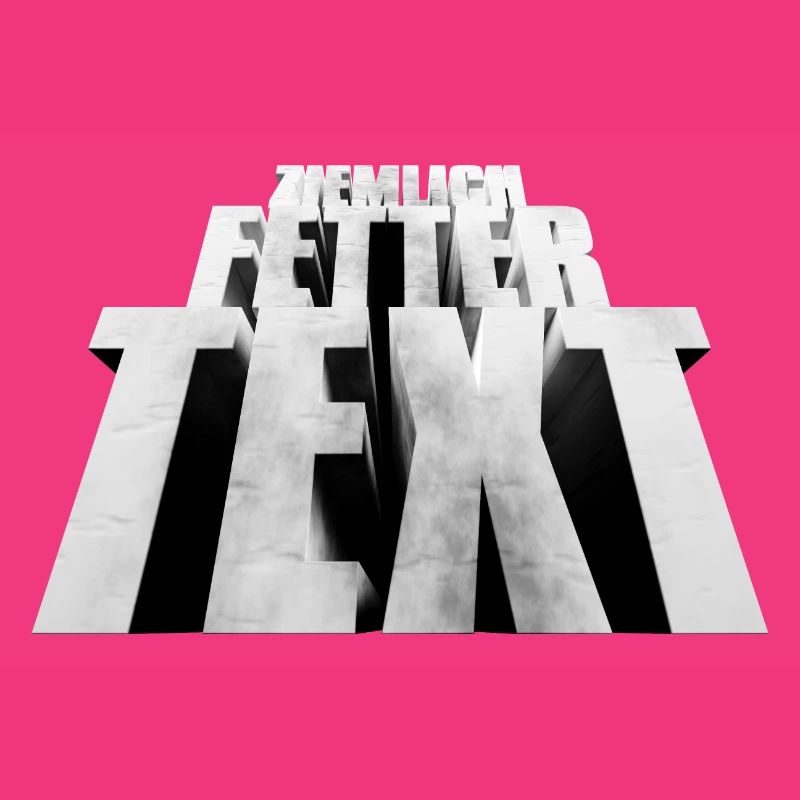 Pretty bold text