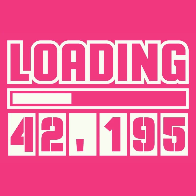 Loading 42,195 Marathon