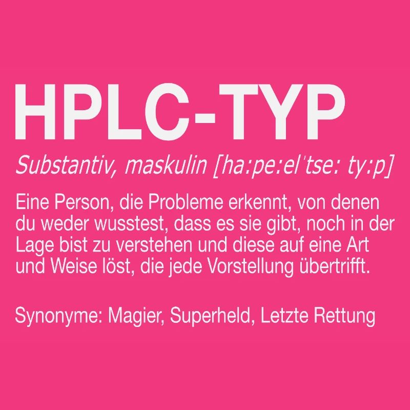 High Performance Liquid Chromatography HPLC Typ