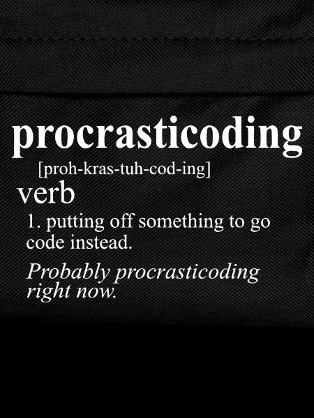 Prokrasticode-Typografie