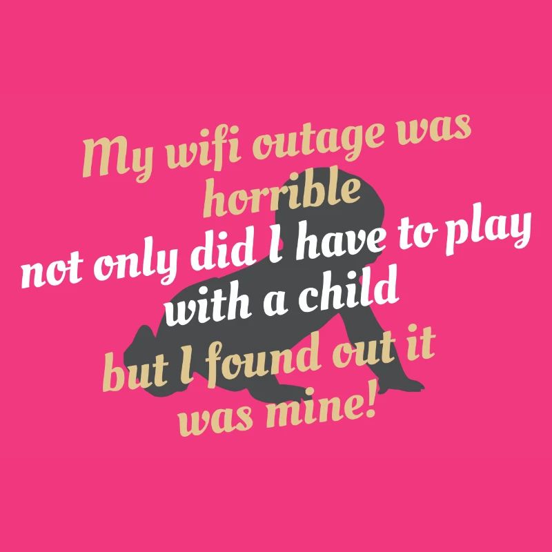 Chute concernant la parentalité liée à une panne de WiFi