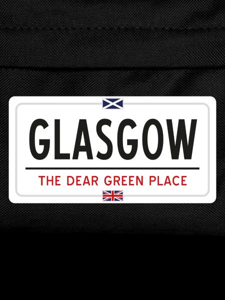 Glasgow Ortsnamensschild