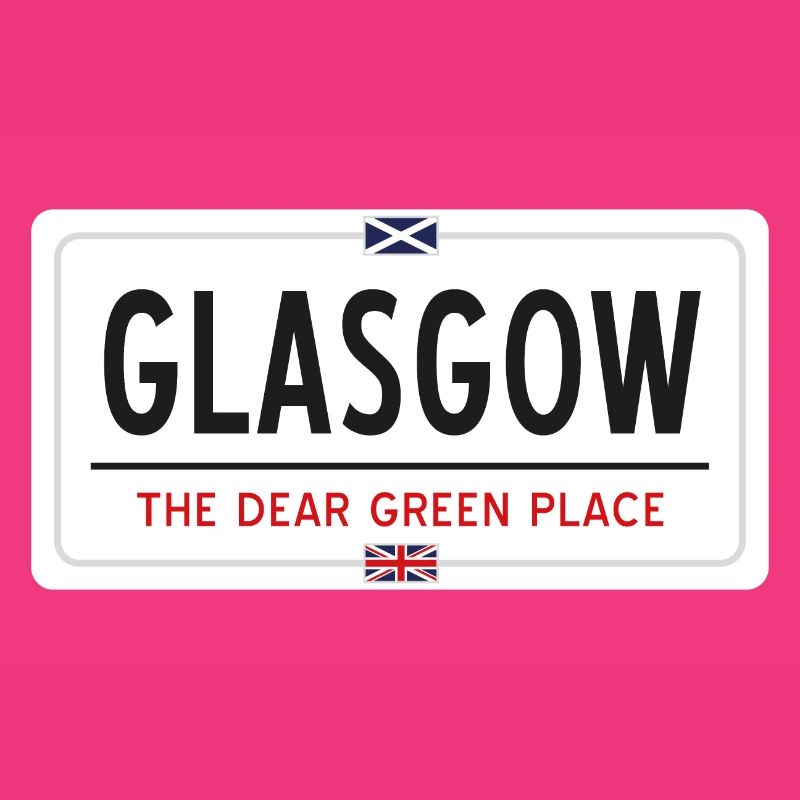 Glasgow Place Name Sign