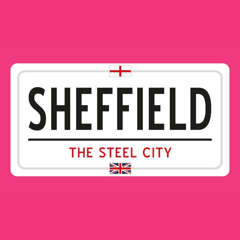 Panneau de la ville de Sheffield