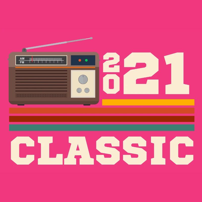 Retro classic 2021 anniversary