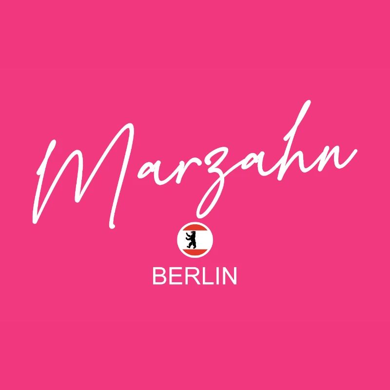 Marzahn - Berlin Flag - Berlin Bear - Berlineri