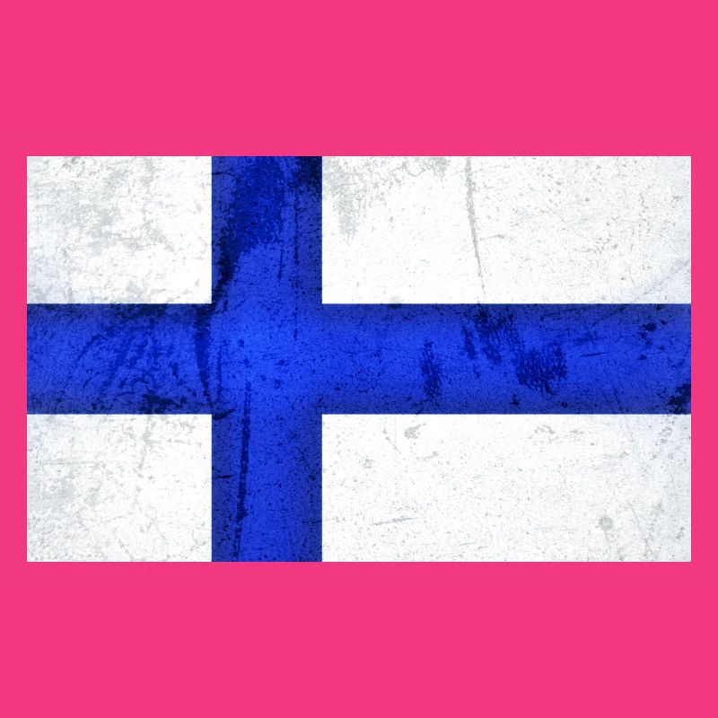 Drapeau de la Finlande