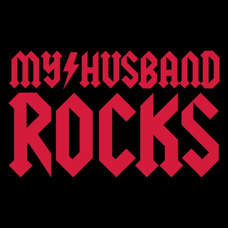 My husband rocks