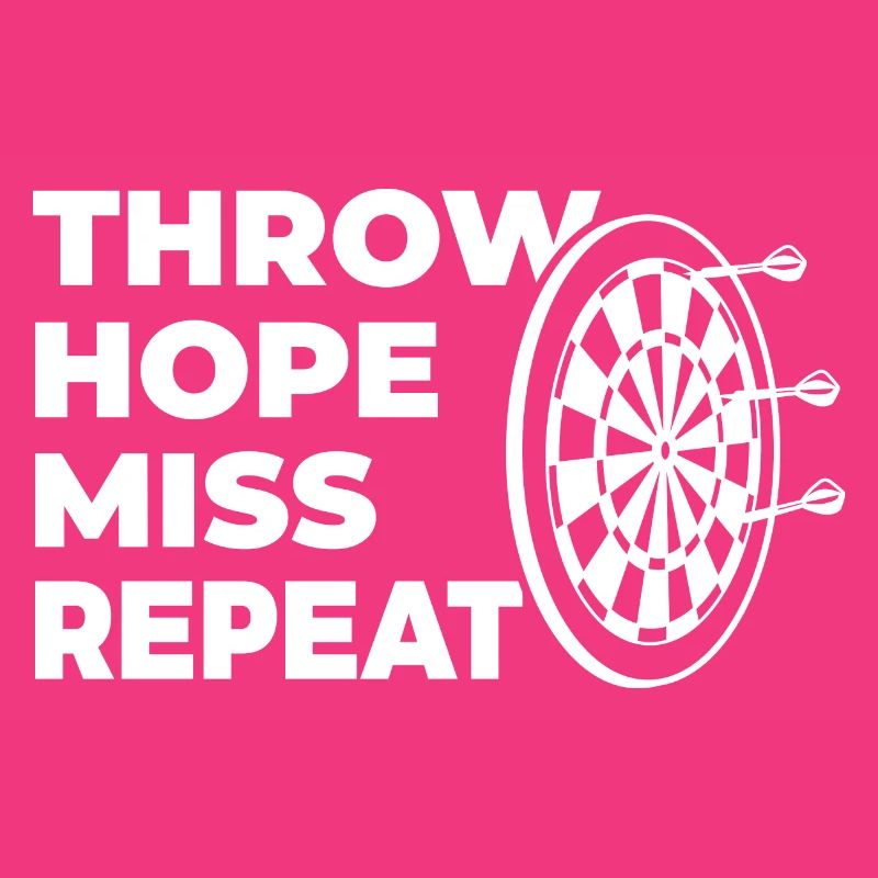 throwing, hoping, missing, repeating