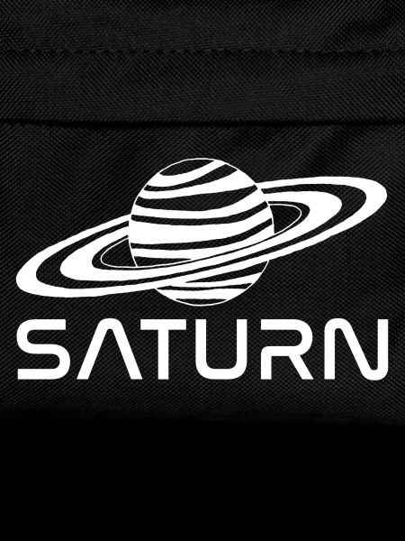 Weißer Saturn Planet