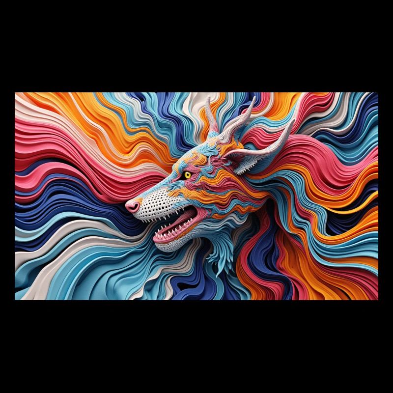 Create A Print In 3D Hyper Realistic