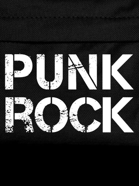 Punkrock Distressed Typografie