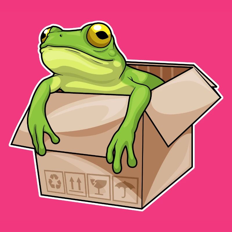 Frosch Karton