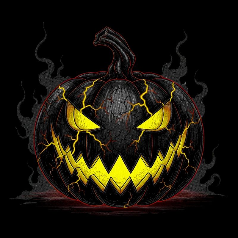 Evil Lightning Pumpkin