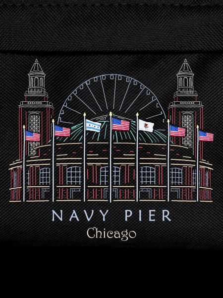 Chicago, Navy Pier Hand Drawn