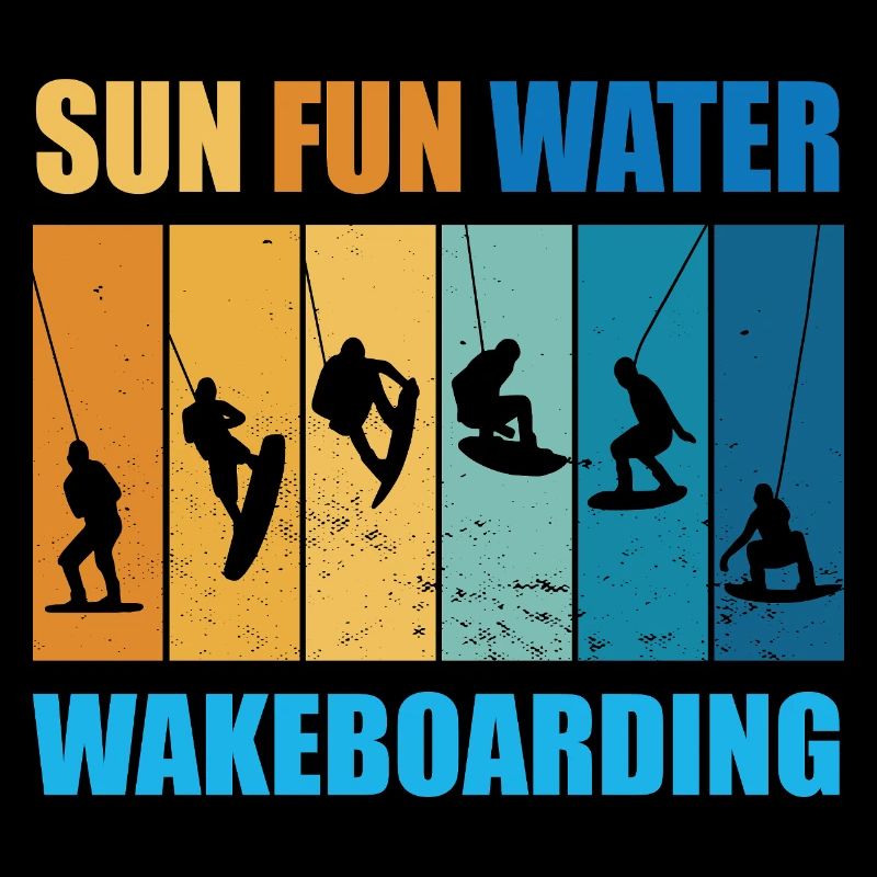 Sonne, Spass, Wasser, Wakeboarden