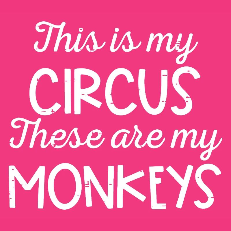Typographie des singes de cirque