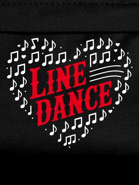 Line Dance Heart Design