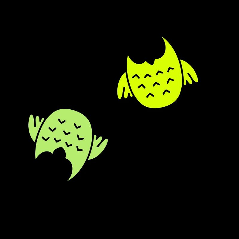 30 anniversaire, hibou sur le câble, rond