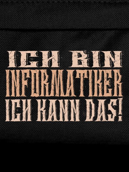 Ich bin Informatiker