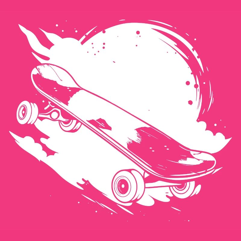 Skateboard Drawing