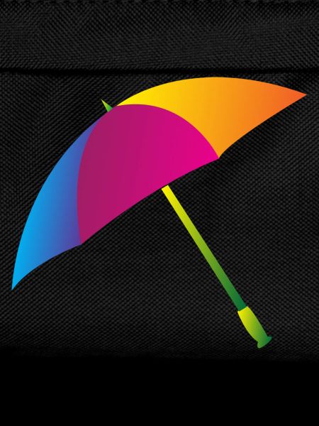 Regenbogen Regenschirm