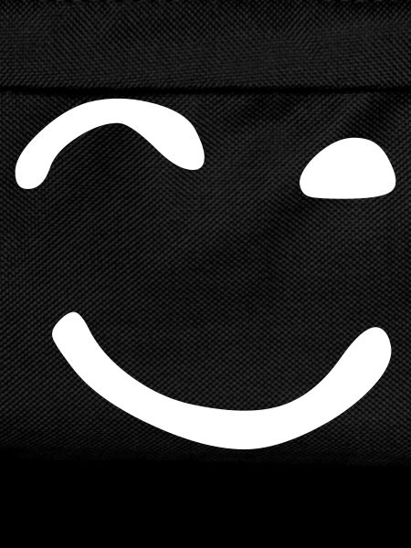 The winking face