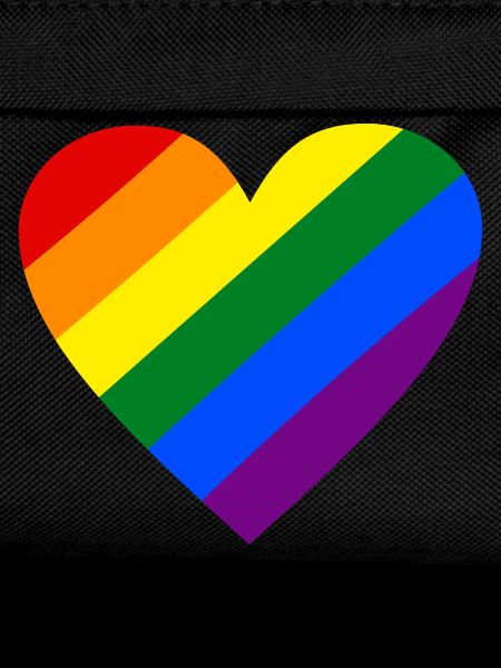 Regenbogen Herz