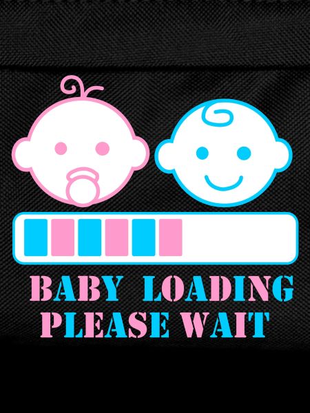 BABY LOADING BITTE WARTEN
