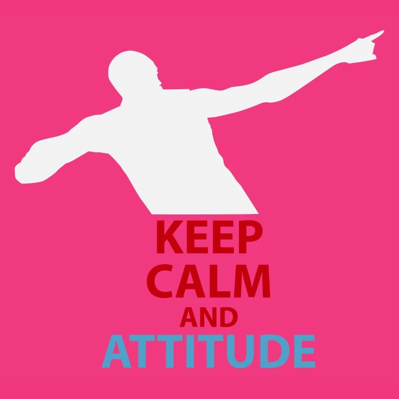 Calm and Attitude Silhouette