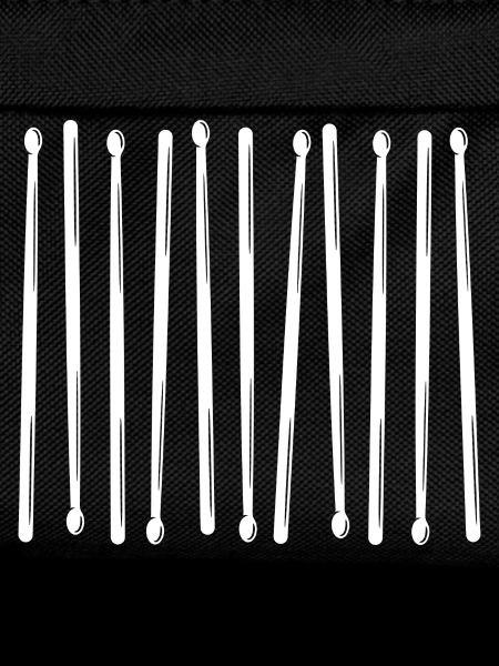Drumsticks Vertical Pattern