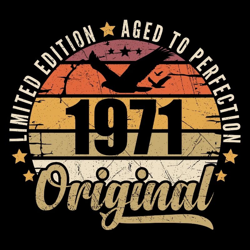 Geburtstagsgeschenk 1971 Original 1971