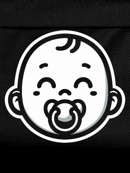 Bébé avec sucette