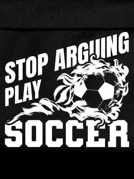 Stop arguing game football