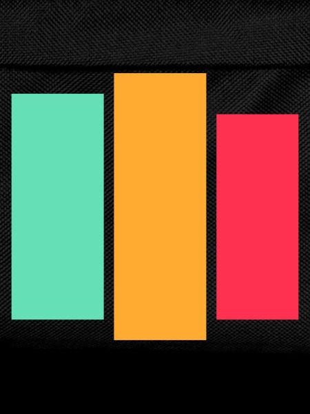 Tri Block Neon Palette