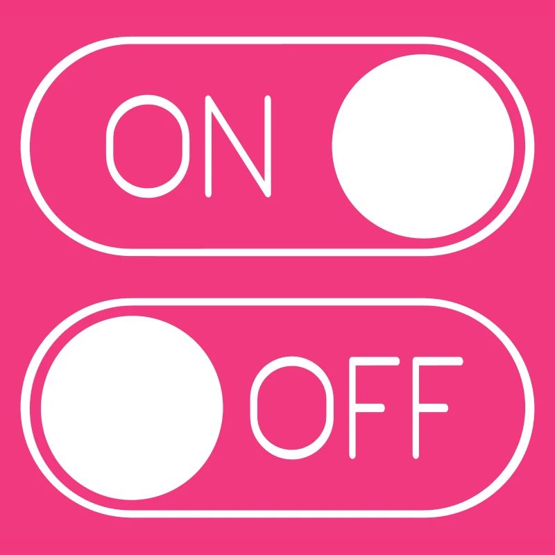 Toggle Graphic On Off Switch