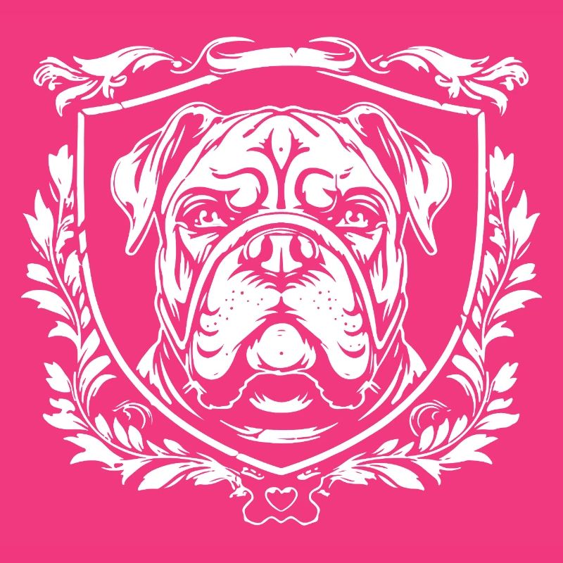 Blason du bouledogue à la période baroque