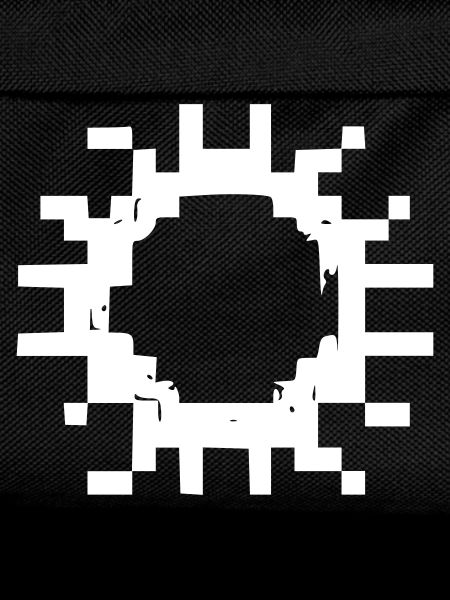 Zelle Virus Pixel Outline