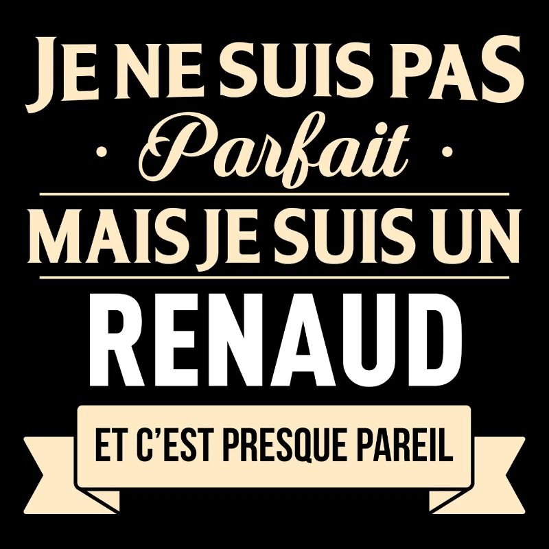 Je Ne Suis Pas Parfait Mais Je Suis Un Renaud E...