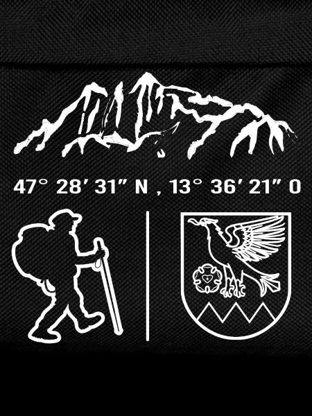 Ramsau Dachstein Wanderer Wappen